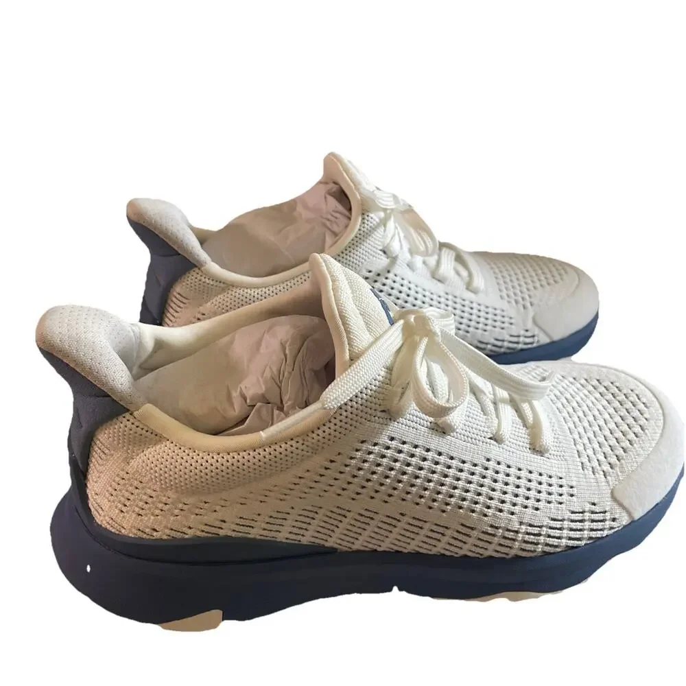 Fitflop Womens Vitamin FFX Sail Blue Knit Sports Sneakers Sz 5.5 Medium
